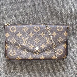 Louis Vuitton clutch handbag